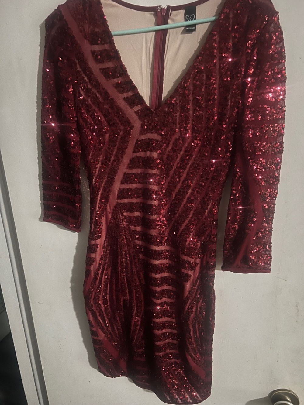 Sequin Party / Club Dress , Size Small